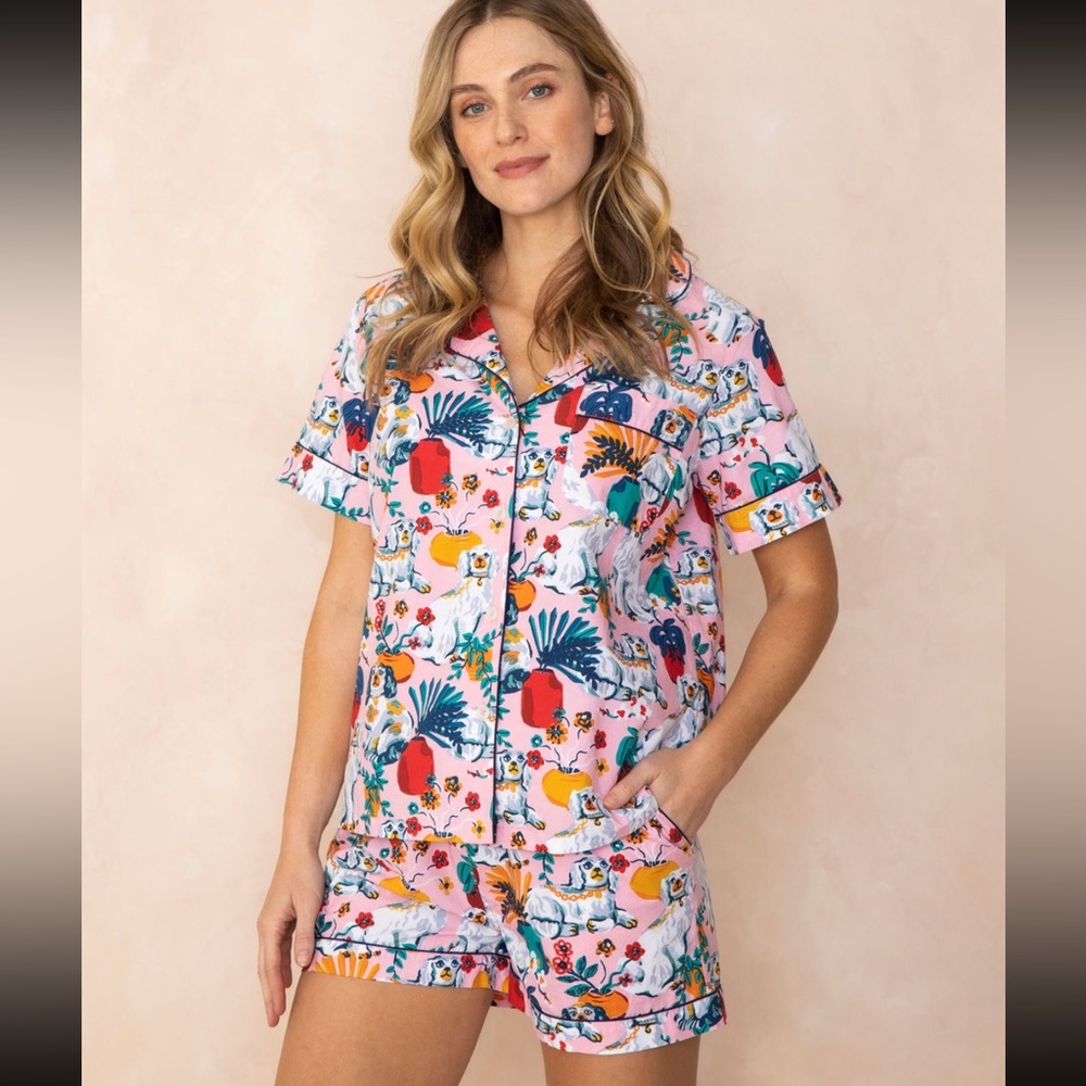 Printfresh Good Dog Short Sleeve Set Pajamas
